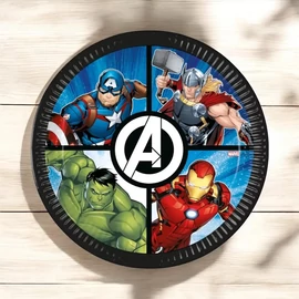 Bosszúállók papírtányér 23 cm-es 8 db-os - Evergreen