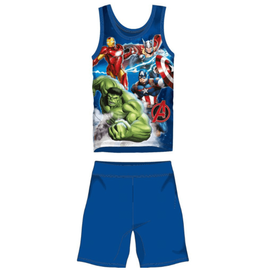 Bosszúállók ujjatlan gyerek pizsama - Avengers Team - Több méretben