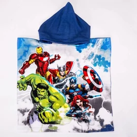 Bosszúállók poncsó törölköző - Team Avengers Blue