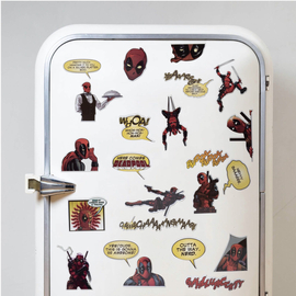 Deadpool hűtőmágnes szett