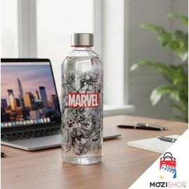 Marvel műanyag vizes palack csavaros kupakkal 850 ml 