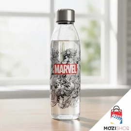 Marvel műanyag vizes palack csavaros kupakkal 980 ml 