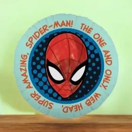 Pókember formapárna, díszpárna 35x35 cm - Web Head