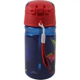 Pókember műanyag szívószálas kulacs akasztóval 350 ml - Splotch