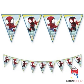 Pókember zászlófüzér 2,3 m - Spidey