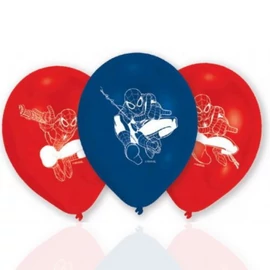 Pókember léggömb, lufi - 6 darabos szett 