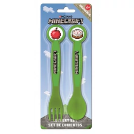 Minecraft műanyag evőeszköz szett - Icon