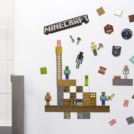 Minecraft hűtőmágnes szett
