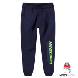 Minecraft gyerek hosszú nadrág, jogging alsó - 140-es / 10 éves korig - Minecraft