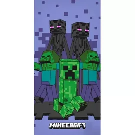 Minecraft törölköző, fürdőlepedő 70x140cm - Purple