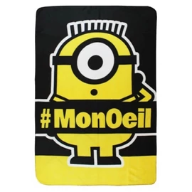 Minyonok polár takaró, ágytakaró - MonOeil