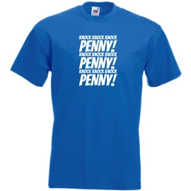 Agymenők - Knock Knock Knock Penny- Férfi rövid ujjú póló - Több színben