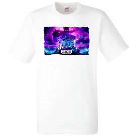 Fehér Gamer Fan Heroes Nexus War gyerek rövid ujjú póló