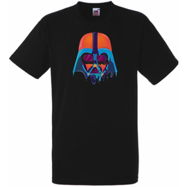Fekete SW - Vader color férfi rövid ujjú póló