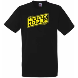Fekete Egy újszülött remény gyerek rövid ujjú póló