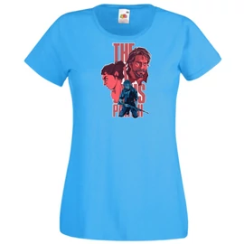 AzúrkékThe Last of US női rövid ujjú póló - Fan Art III.