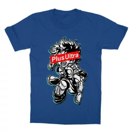 Királykék Hősakadémia gyerek rövid ujjú póló - Plus Ultra