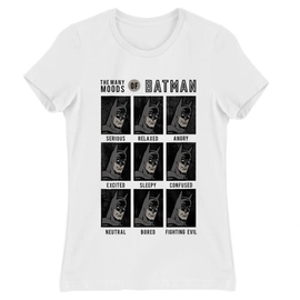 Batman női rövid ujjú póló - Batman moods
