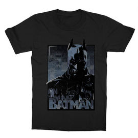 Fekete Batman gyerek rövid ujjú póló - Batman Comics