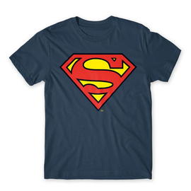 Denim Superman - férfi rövid ujjú póló - Classic Logó