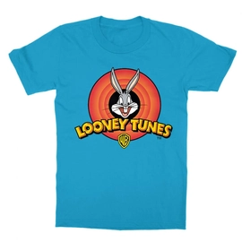 Atollkék Bolondos dallamok gyerek rövid ujjú póló - Bugs Bunny Logo