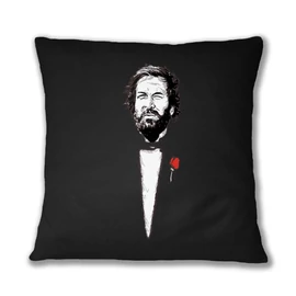 Fekete Bud Spencer párnahuzat - A Keresztapa