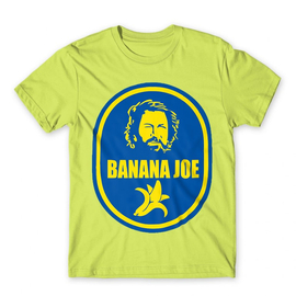 Almazöld Bud Spencer férfi rövid ujjú póló - Banános Joe