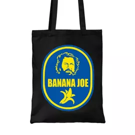 Fekete Bud Spencer vászontáska - Banános Joe
