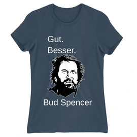 Denim Bud Spencer női rövid ujjú póló - Gut Besser