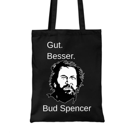 Fekete Bud Spencer vászontáska - Gut Besser