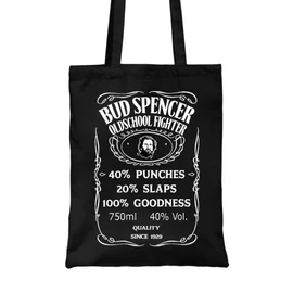 Fekete Bud Spencer vászontáska - Jack Daniel’s