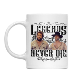 Bud Spencer bögre - Legends never die – Bud and Terence