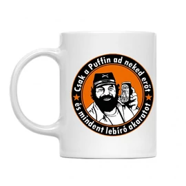 Fehér Bud Sperncer bögre - Puffin lekvár