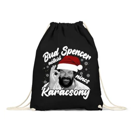 Fekete Bud Spencer tornazsák - Bud Spencer nélkül nincs Karácsony