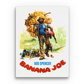 Bud Spencer vászonkép - Banana Joe canvas - 2 cm-es kerettel - Több méretben