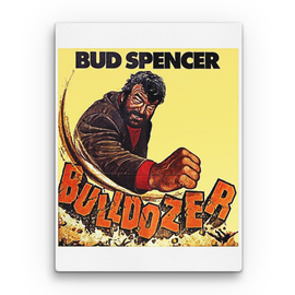 Bud Spencer vászonkép - Bulldozer canvas - 2 cm-es kerettel - Több méretben