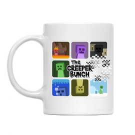 Minecraft bögre - The Creeper Bunch