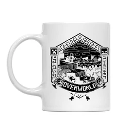 Minecraft bögre - Overworld