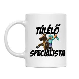 Minecraft bögre - Túlélő specialista