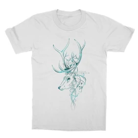 Fehér Harry Potter gyerek rövid ujjú póló - Expecto Patronum Art