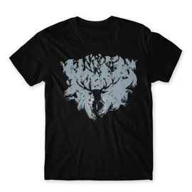 Fekete Harry Potter férfi rövid ujjú póló - Expecto Patronum Silhouette