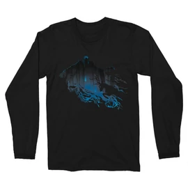 Fekete Harry Potter férfi hosszú ujjú póló - Expecto Patronum