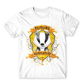 Fehér Harry Potter férfi rövid ujjú póló - Future Hufflepuff