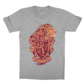 Sportszürke Harry Potter gyerek rövid ujjú póló - Gryffindor