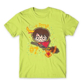 Alamzöld Harry Potter férfi rövid ujjú póló - H. Potter 07