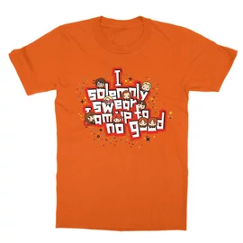 Narancs Harry Potter gyerek rövid ujjú póló - I solemny swear