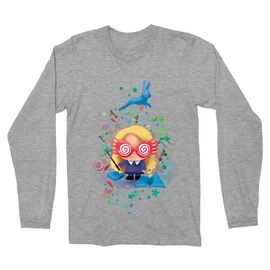 Sportszürke Harry Potter férfi hosszú ujjú póló - Luna Lovegood Watercolor