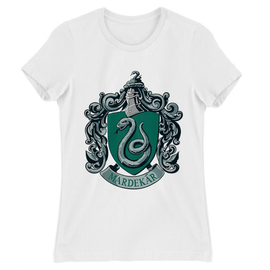 Fehér Harry Potter női rövid ujjú póló - Mardekar Logo