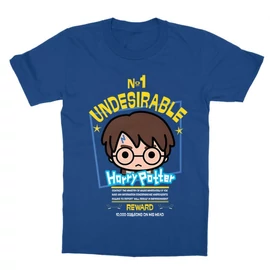 Királykék Harry Potter gyerek rövid ujjú póló - No. 1 Undesirable