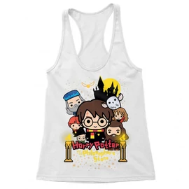 Fehér Harry Potter női trikó - Philosopher's Stone Chili Poster